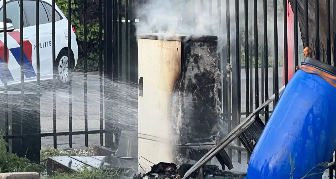 Rookontwikkeling bij brand in elektrakast - Foto 6