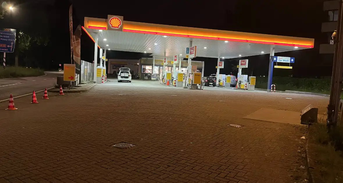 Overval op tankstation Shell