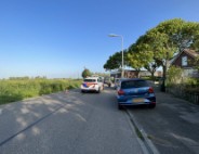 Fietser zwaargewond bij botsing