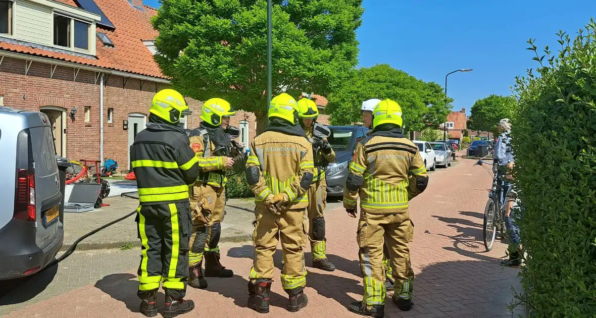 Gaslekkage door boring in meterkast woning - Foto 3