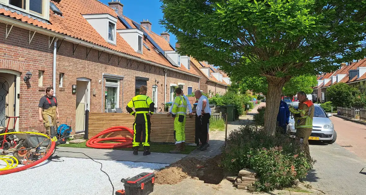 Gaslekkage door boring in meterkast woning - Foto 8