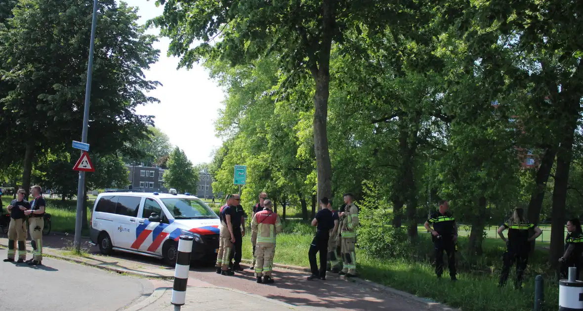 Kinderfiets aangetroffen langs waterkant