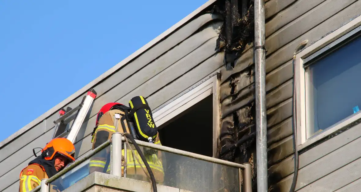 Flinke brandschade aan woning