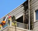 Flinke brandschade aan woning