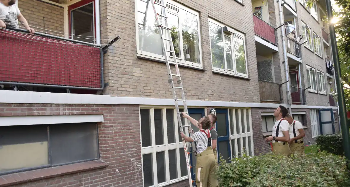 Brandweer ingezet voor vogelnest in muur - Foto 5