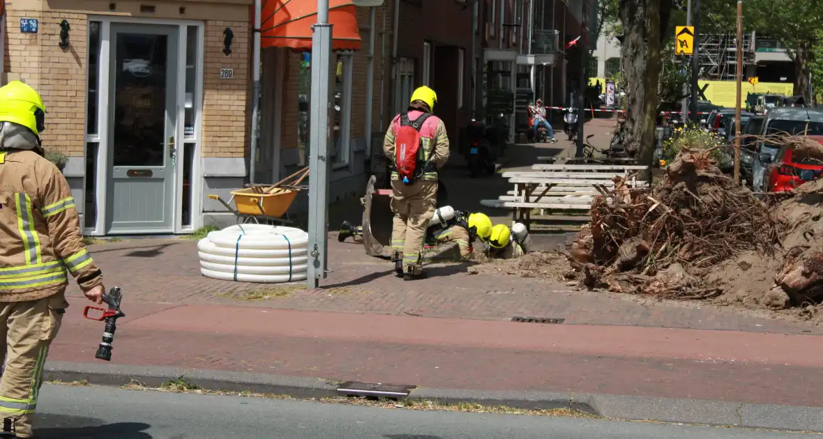 Werkzaamheden verstoord door gaslekkage - Foto 3