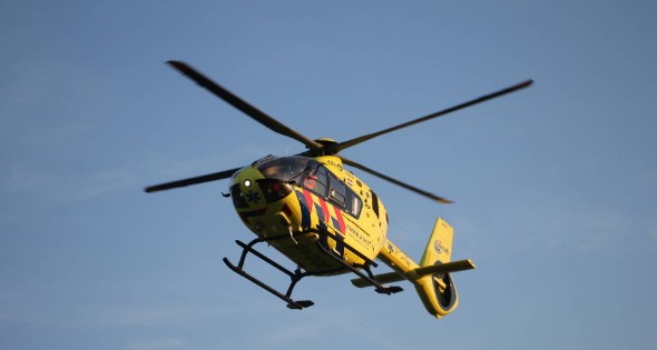 Traumahelikopter ingezet bij hotel