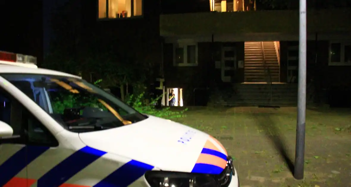 Aanhouding na inval in woning
