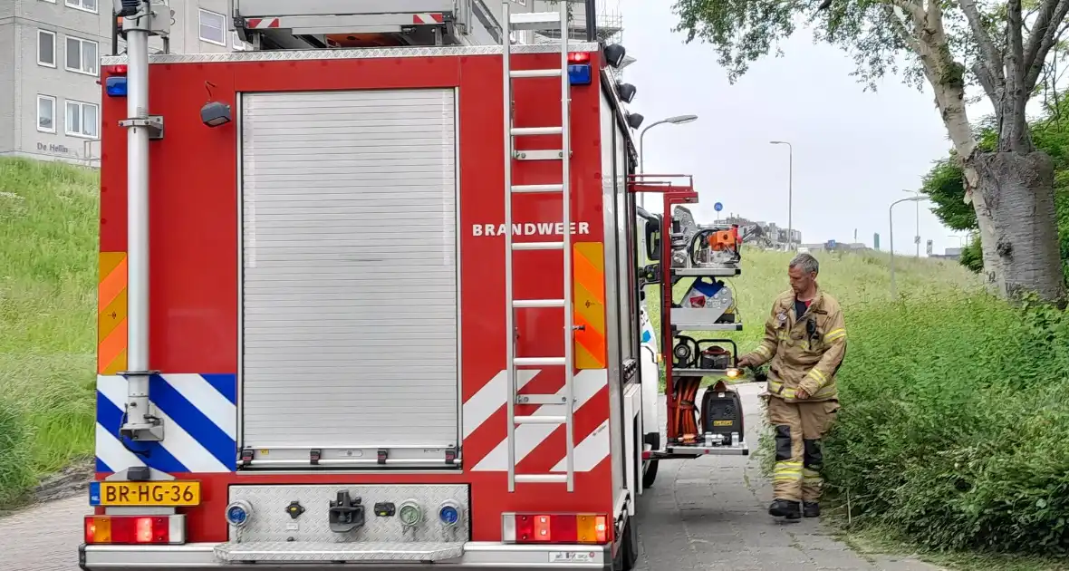 Gasleiding geraakt tijdens werkzaamheden voor glasvezelnetwerk - Foto 1