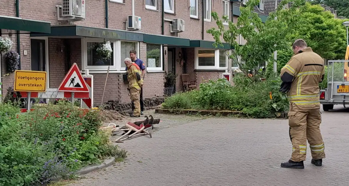 Gasleiding geraakt tijdens werkzaamheden voor glasvezelnetwerk - Foto 2