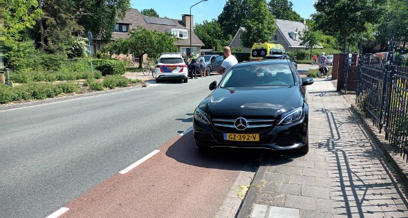 Fietser raakt gewond bij botsing met auto - Afbeelding 1