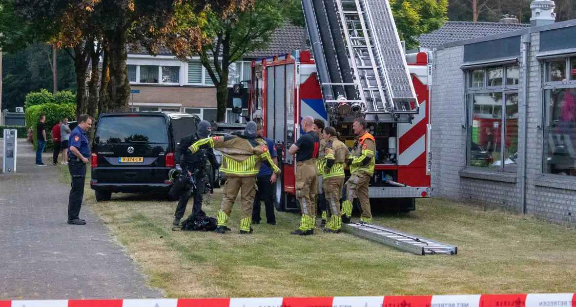 Arrestatieteam ingezet voor persoon op dak van gebouw