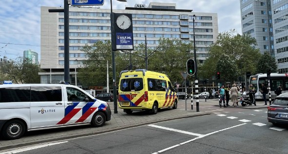 Scooterrijder aangereden door automobilist - Afbeelding 1