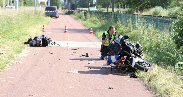 Motoragent betrokken geraakt bij een ongeluk - Afbeelding 13