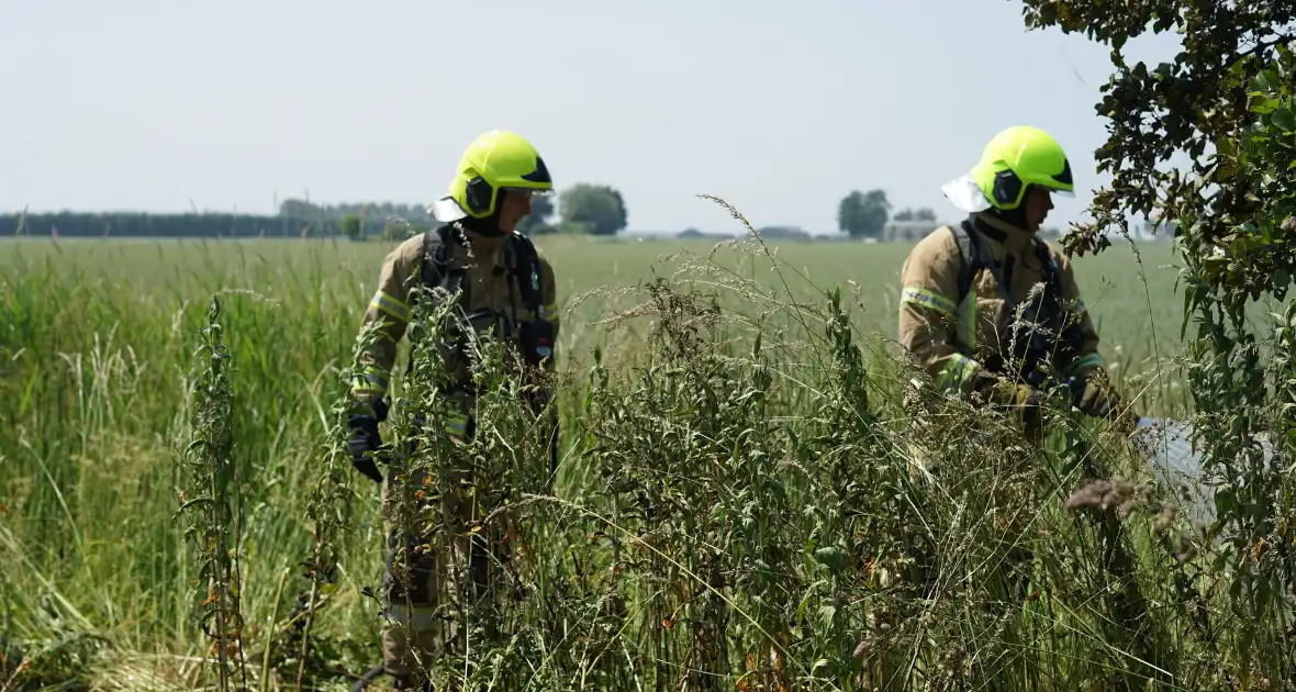 Meters in vlammen opgegaan bij brand in recreatiegebied De Vliegers - Foto 2