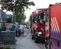 Twee konijnen gered door brandweer bij brand