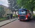 Brandweer ventileert woning na mogelijke brand