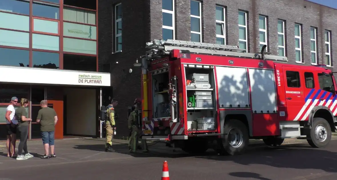 Brand in medisch centrum snel geblust
