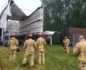 Tenthal voor brabantsedag stort deels in