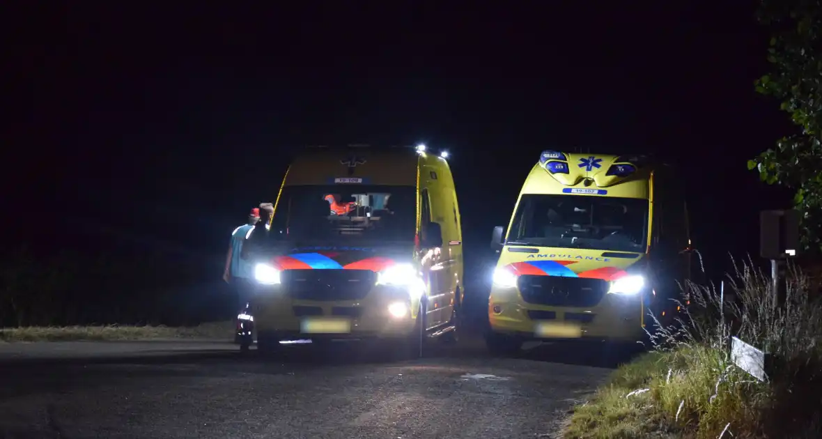 Nachtelijke inzet van traumahelikopter in polder - Foto 8
