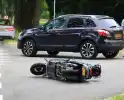Gewonde na aanrijding tussen scooter en auto