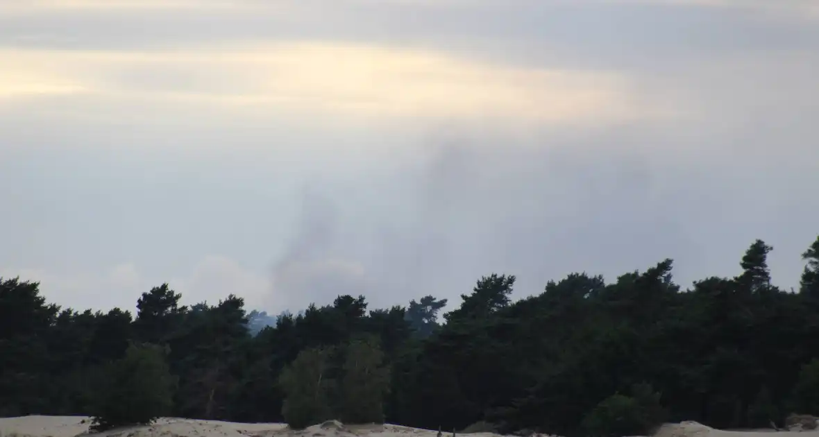 Meters bos in brand - Foto 1