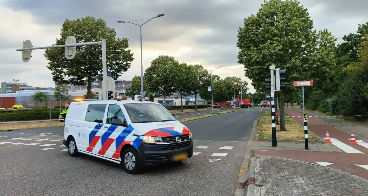 Omgeving rondom ziekenhuis groot afgezet vanwege mogelijke gevaarlijke stof