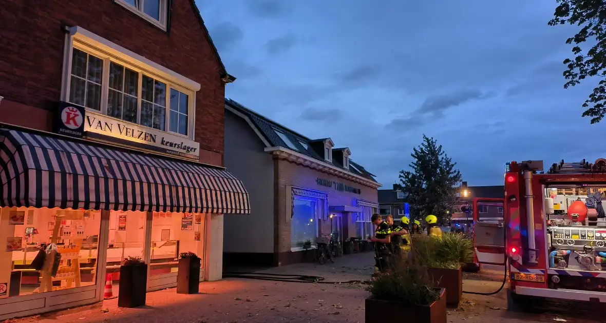 Brand in slagerij snel onder controle - Foto 5