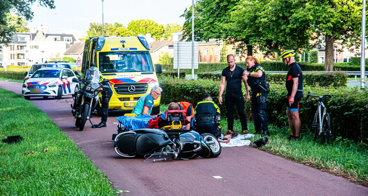 Scooterrijder ernstig gewond bij eenzijdig ongeval - Foto 1