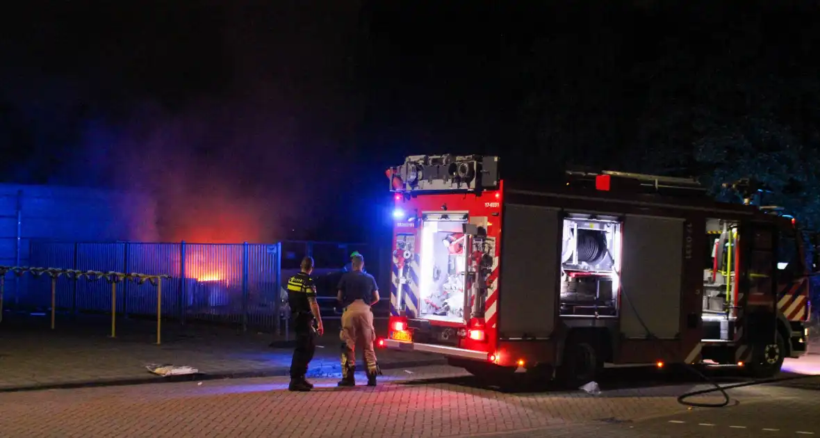Meubilair in brand bij voetbalvereniging VV Zwaluwen
