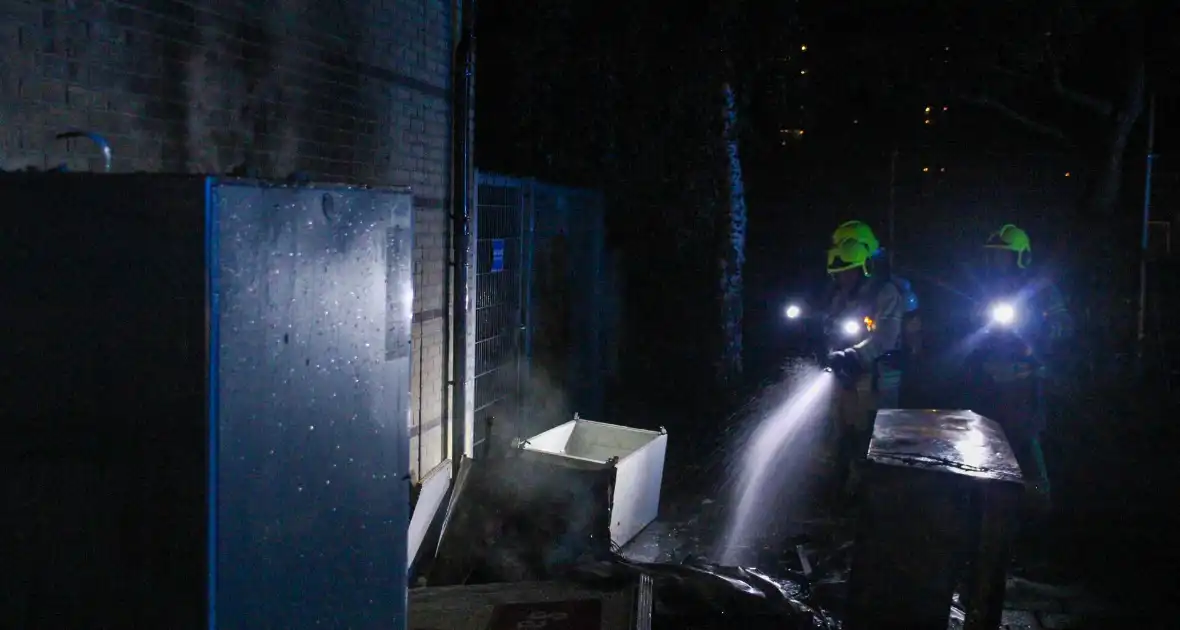 Meubilair in brand bij voetbalvereniging VV Zwaluwen - Foto 16