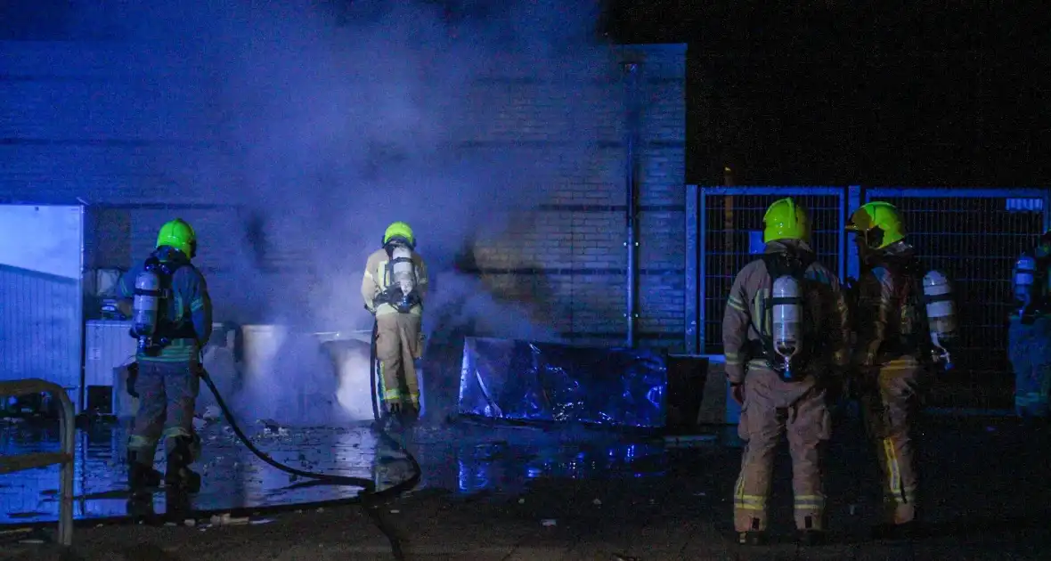 Meubilair in brand bij voetbalvereniging VV Zwaluwen - Foto 5