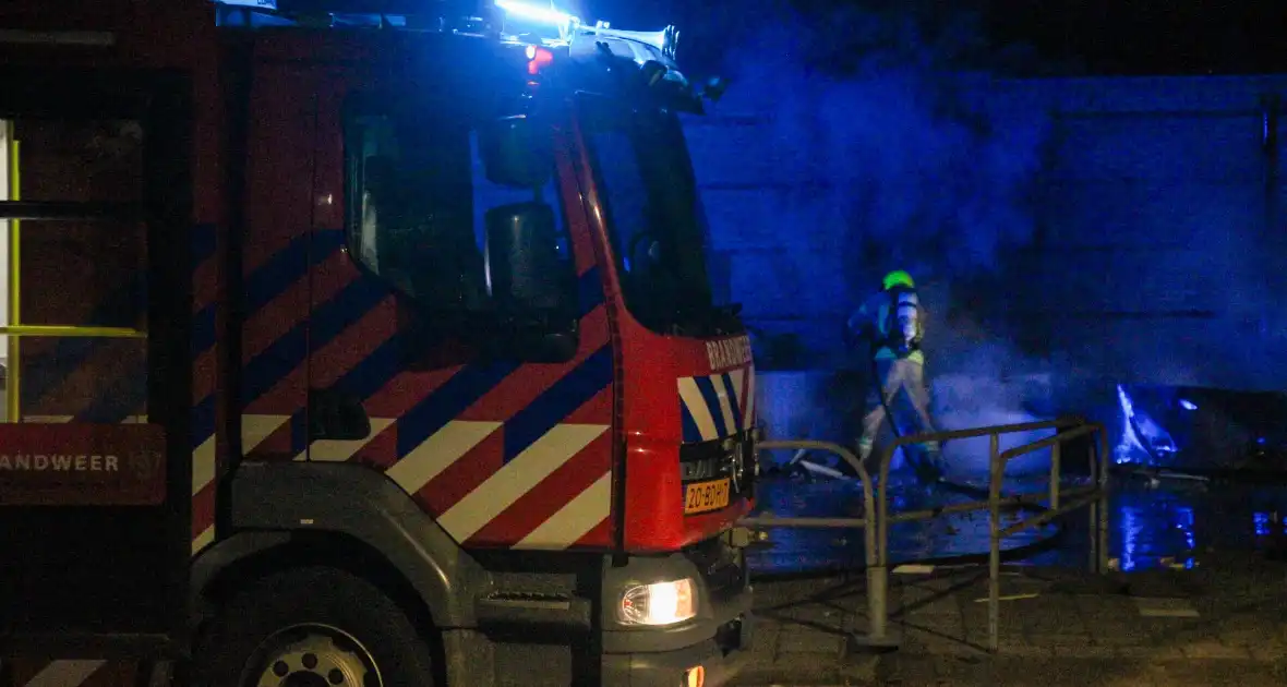 Meubilair in brand bij voetbalvereniging VV Zwaluwen - Foto 6