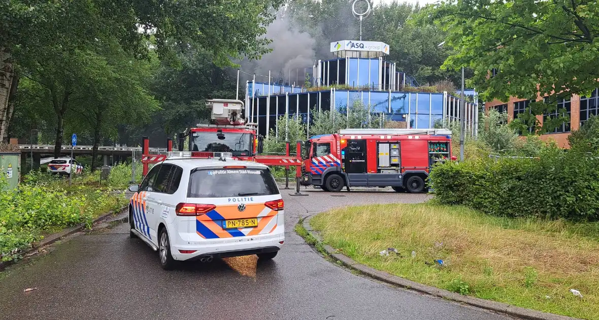 Flinke rookontwikkeling bij brand in leegstaand pand - Foto 5