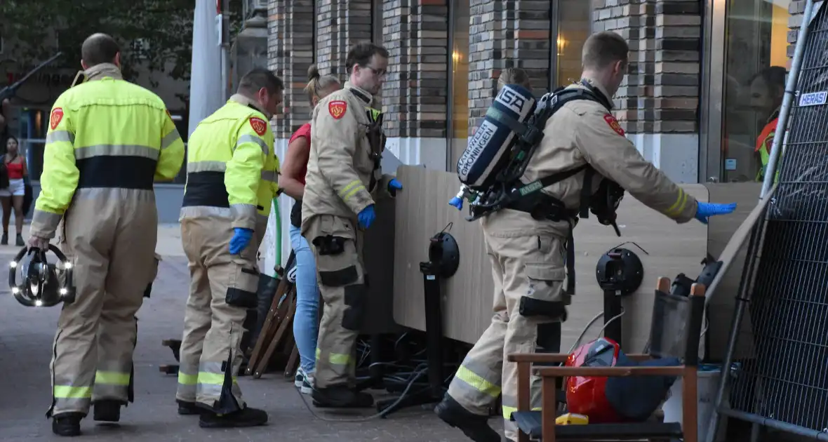 Vele studenten ontruimd uit pand - Foto 2