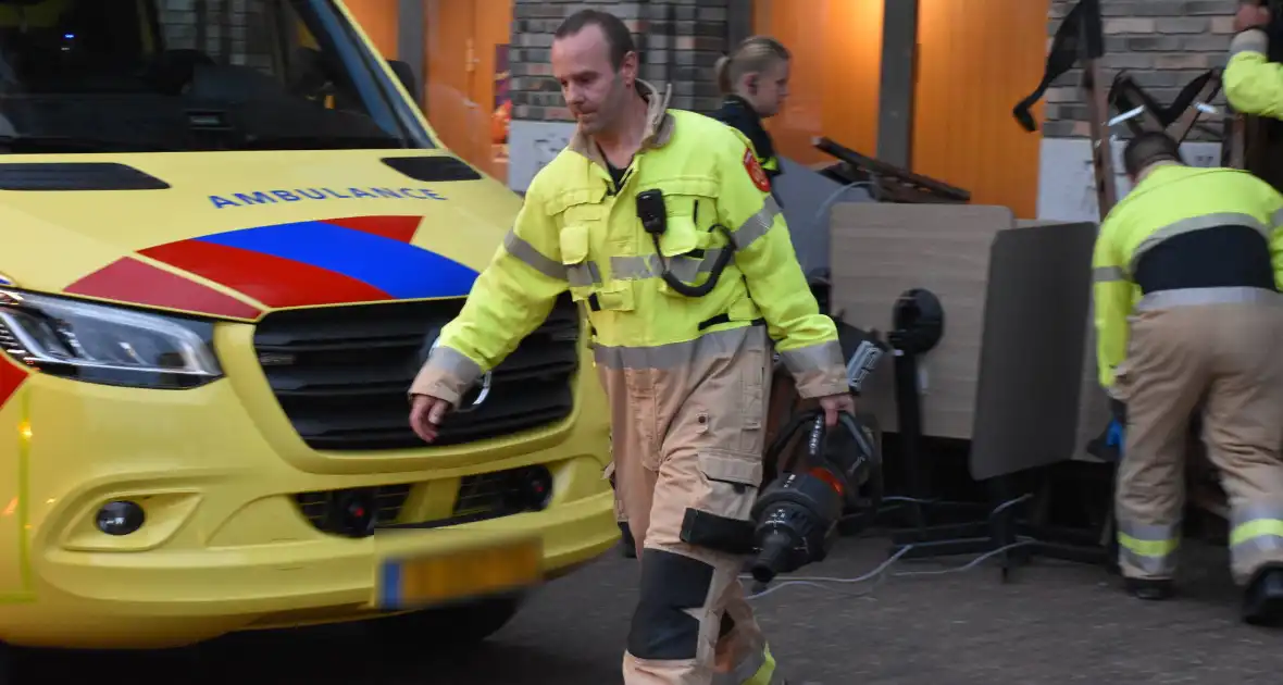 Vele studenten ontruimd uit pand - Foto 7