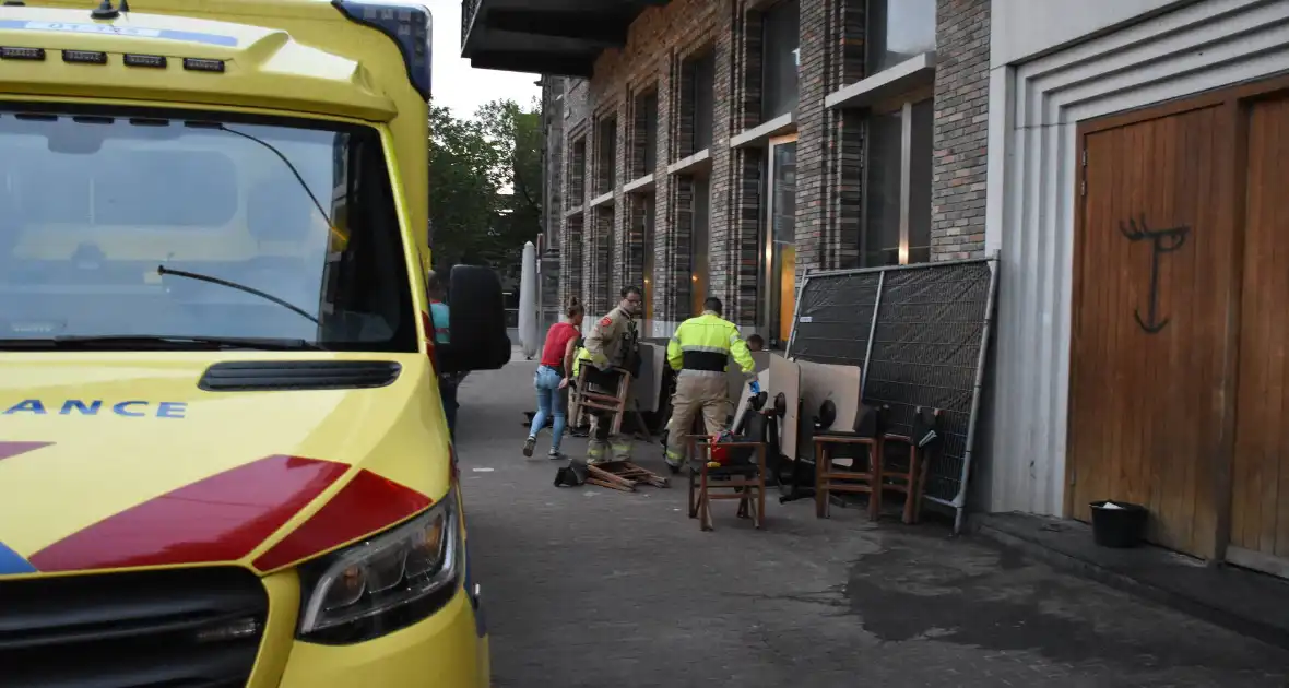 Vele studenten ontruimd uit pand - Foto 8