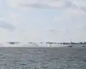 Zeiljacht uitgebrand op Oosterschelde