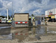 Bedrijven zonder stroom door brand in transformatorhuis
