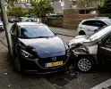 Automobilist rijdt meerdere keren tegen geparkeerde auto