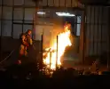 Industriebrand blijkt buitenbrand