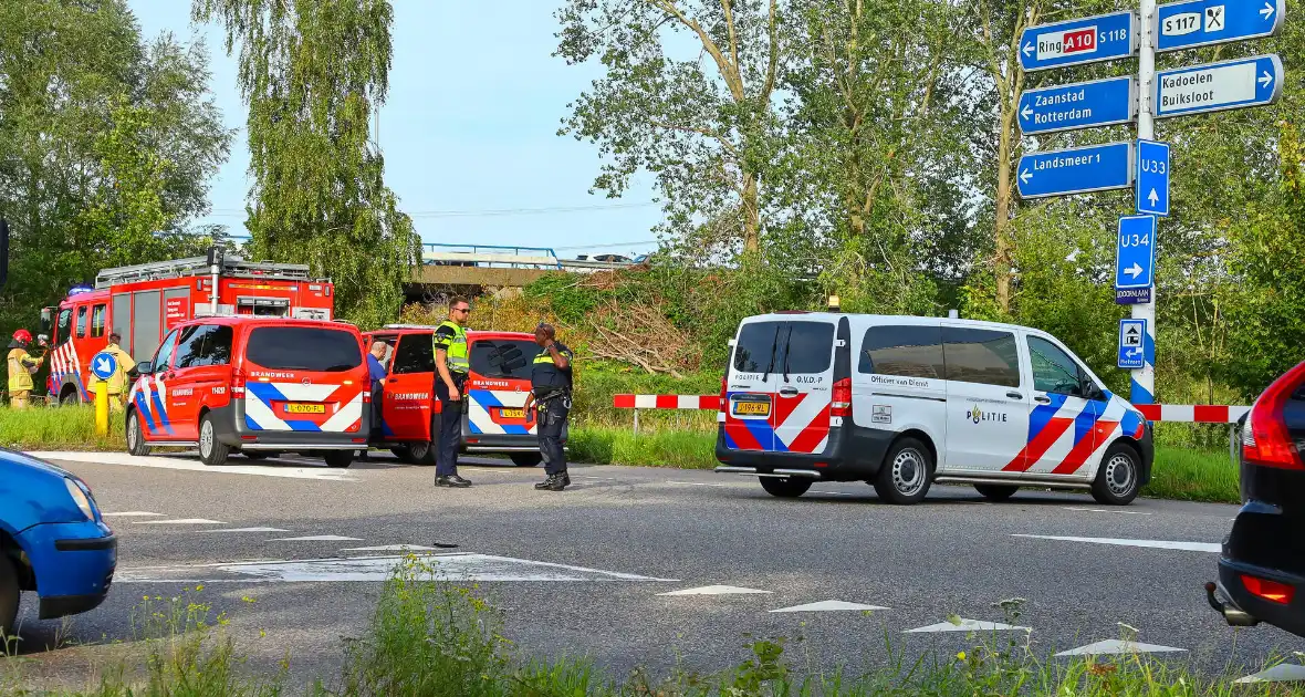 Lange files door milieu incident