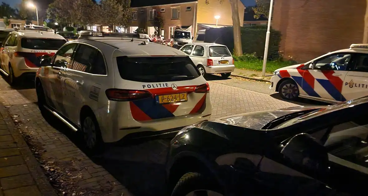 Grote politie-inzet na bedreiging met vuurwapen