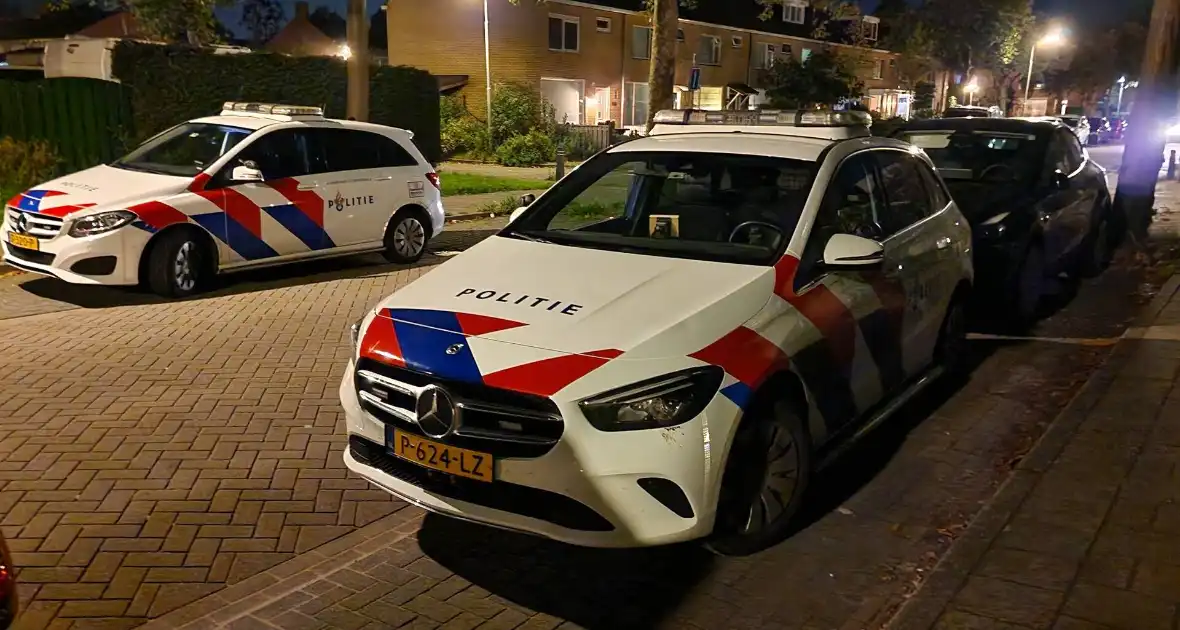 Grote politie-inzet na bedreiging met vuurwapen - Foto 1