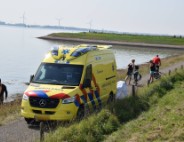 Duiker in problemen uit water gehaald