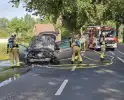 Personenauto grotendeels uitgebrand