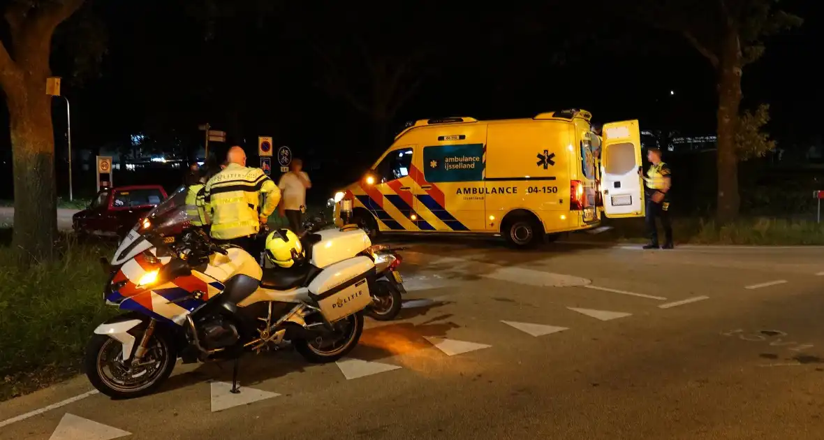 Scooterrijder gewond bij aanrijding in Hardenberg