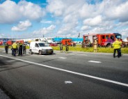 Slachtoffer gereanimeerd na ongeval op snelweg