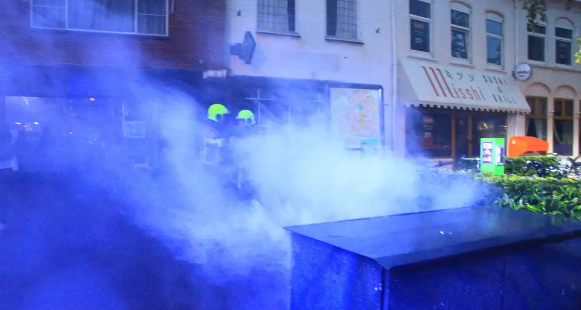 Grote brandoefening op kermis - Foto 13