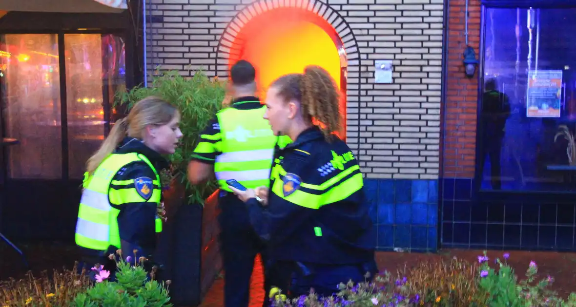 Grote brandoefening op kermis - Foto 15